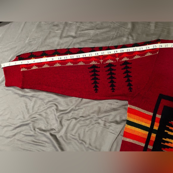 Pendleton High Grade Western Wear Wool Sweater. Vintage & great condition. Large - Picture 5 of 6